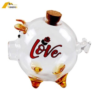 Mô Hình Heo Đất Bằng Thủy Tinh Dùng Để Trang Trí
