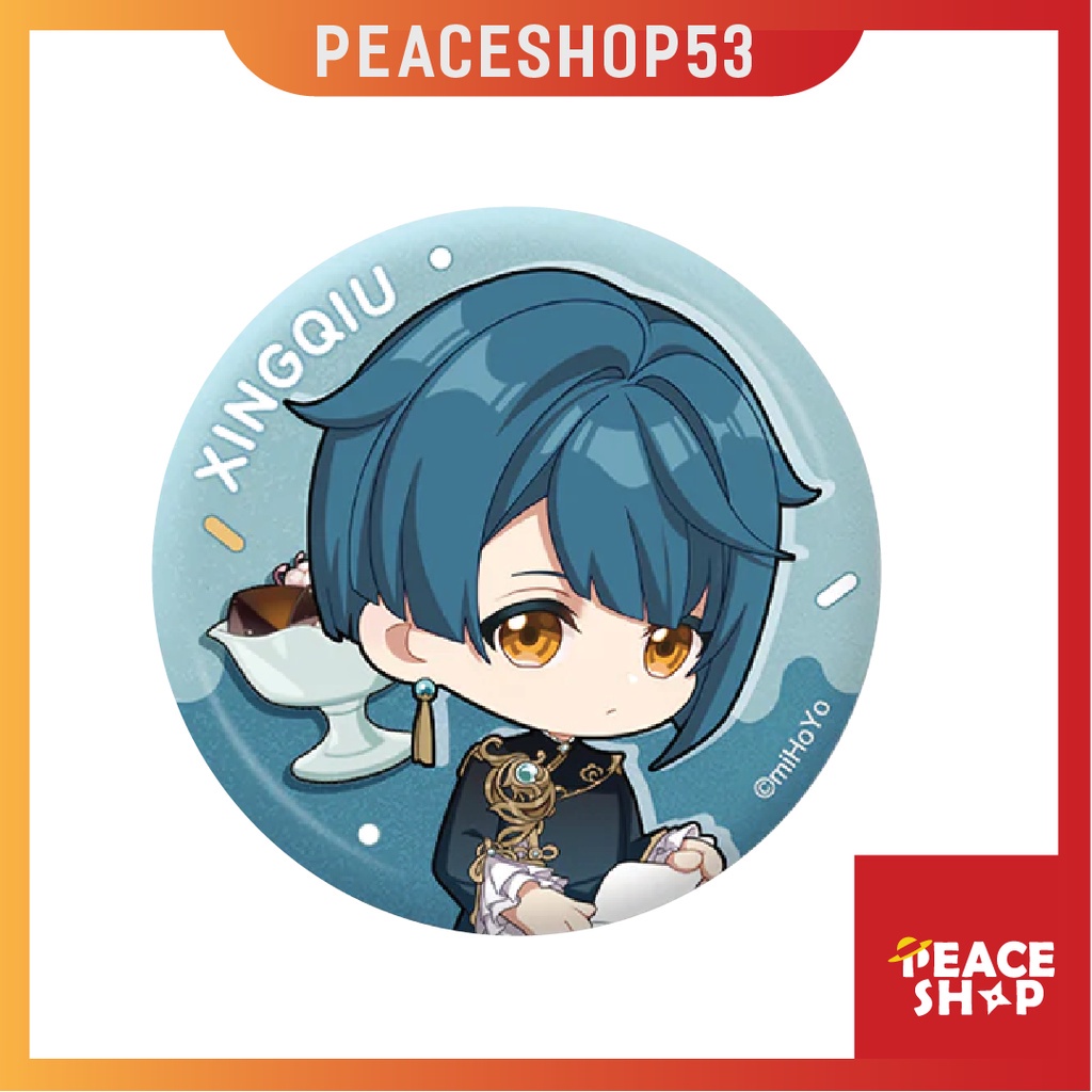 Huy hiệu Genshin Impact Liyue Lấp Lánh Huy Hiệu Game Genshin Impact Phụ Kiện Anime Manga Ver 13 HH57