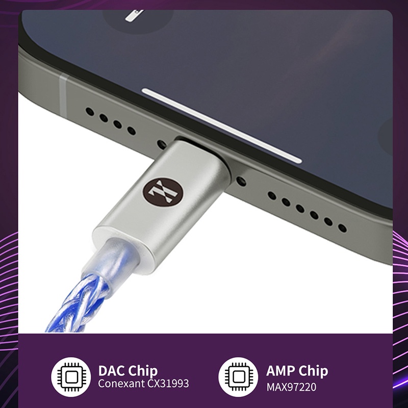 Jcally jm6 pro Mã Khuếch Đại Ánh Sáng cx31993 flagship dac Cho Điện Thoại ios