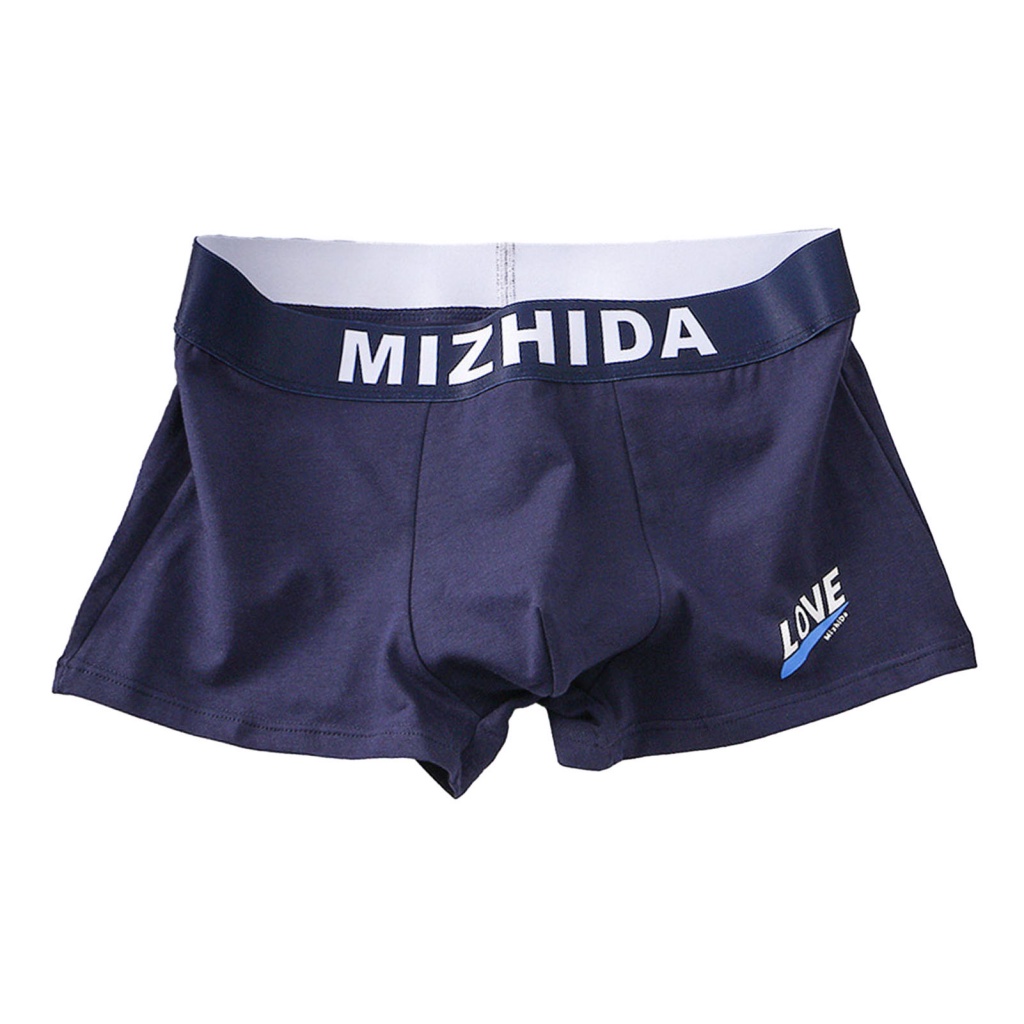 Quần Lót boxer Mềm Thoáng Khí Thoải Mái In Chữ Thời Trang Cho Nam