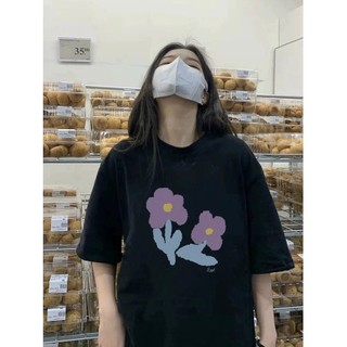 Áo thun nữ form rộng cotton chuẩn 100% hàng cao cấp cổ tròn Emilyshop