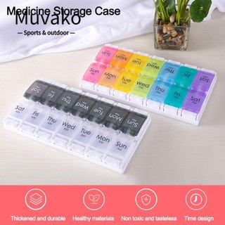 Muvako Hộp Đựng Thuốc 7 Ngày Mini