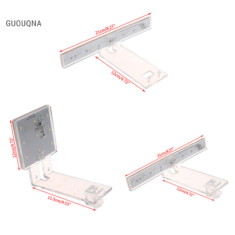 Guouqna Đèn LED Chiếu Sáng Bể Cá