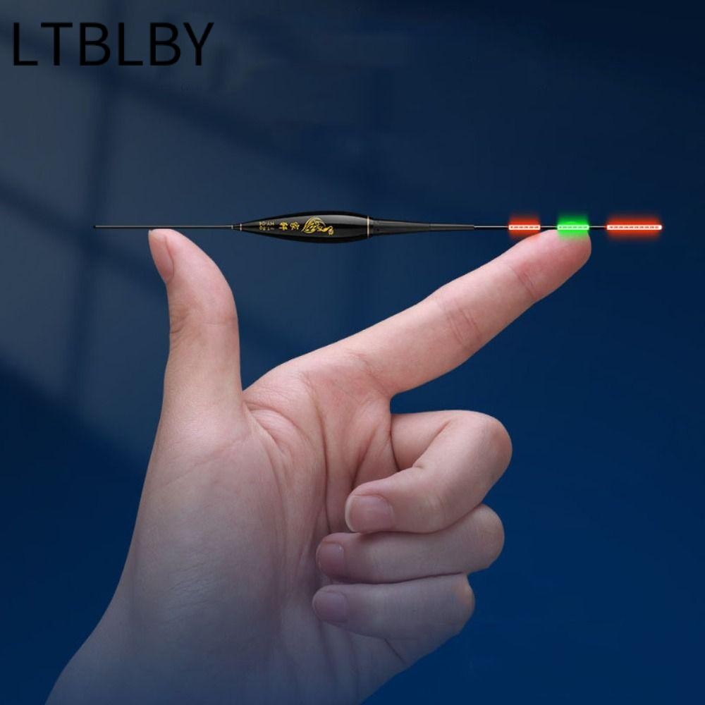 Phao câu cá điện tử LTBLBY, Phao đèn báo 2 đèn, Phao phao trượt chất lượng cao Phao câu cá bằng đá P