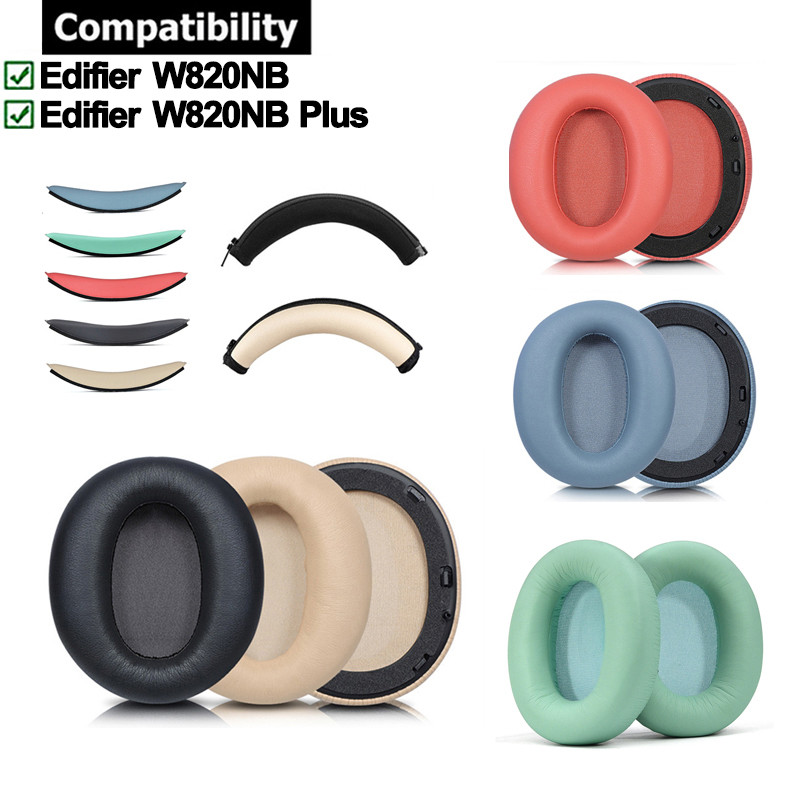 Miếng đệm tai Đệm cho Edifier W820NB Plus / W820NB Tai nghe Headband Cover Earpads Tai nghe Earmuffs