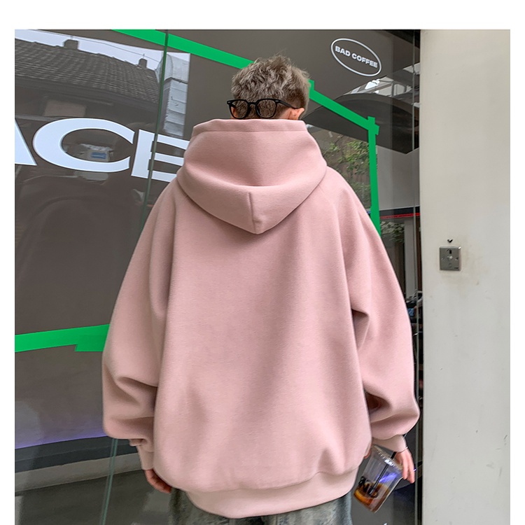 Áo hoodie Dáng Rộng Phong Cách retro Đường Phố Mỹ Thời Trang Xuân Thu Mới Cho Nam