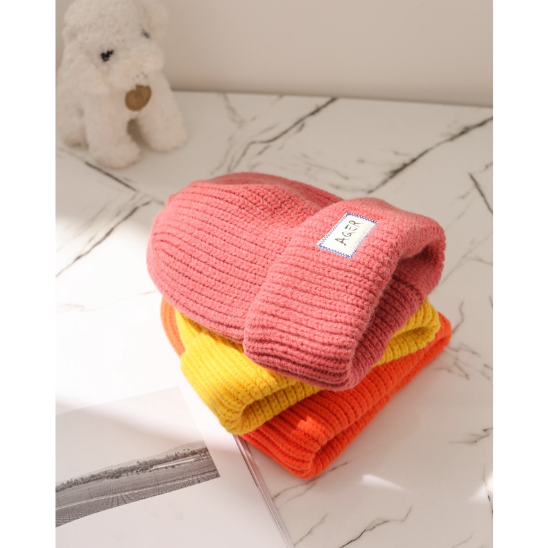 Mũ Len Dệt Kim Che Tai Giữ Ấm Thời Trang Thu Đông Dành Cho Nữ