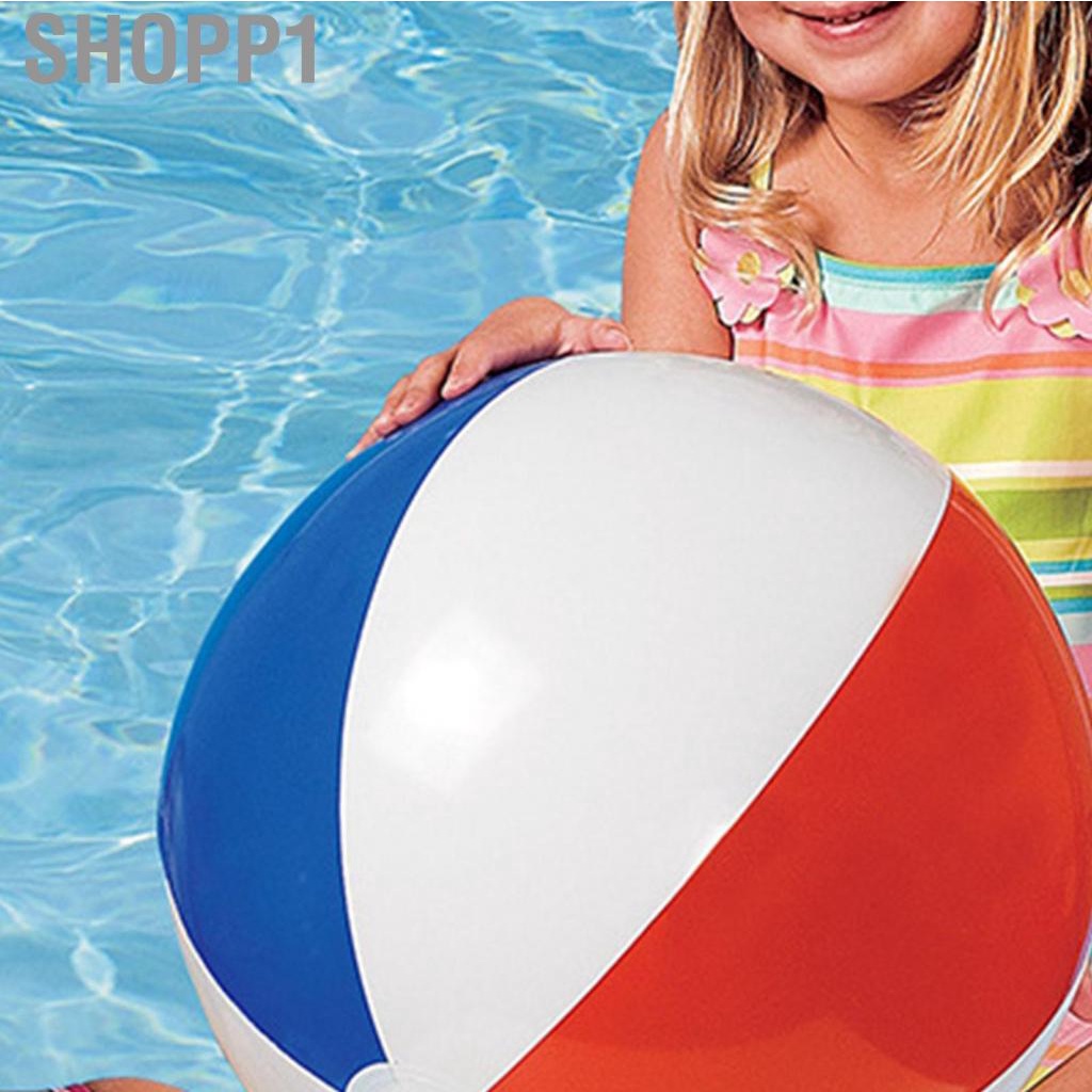 Shopp1 New Four Color Beach Ball Inflatable For Swimming Pool Water Sports
