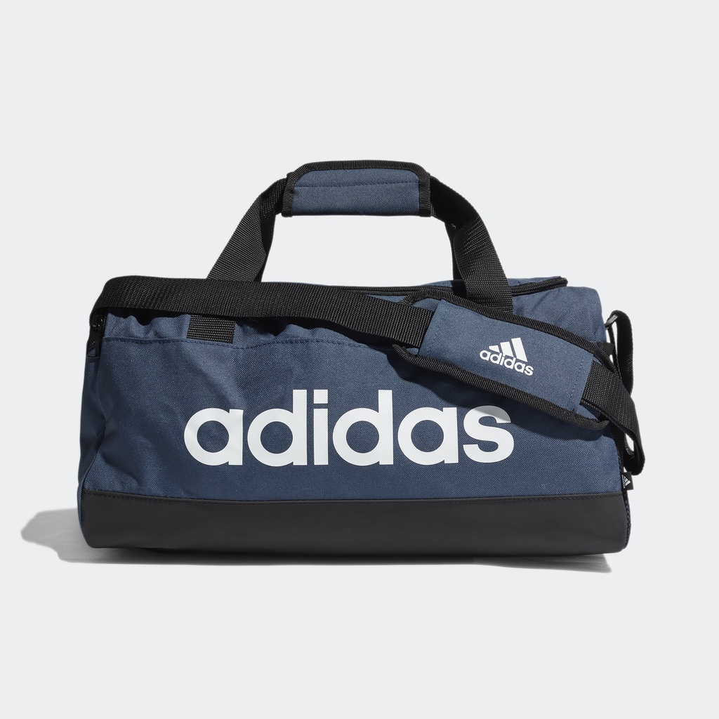 Adidas Phong cách sống Túi Duffel Logo Essentials Siêu Nhỏ Unisex Màu xanh da trời GN2035