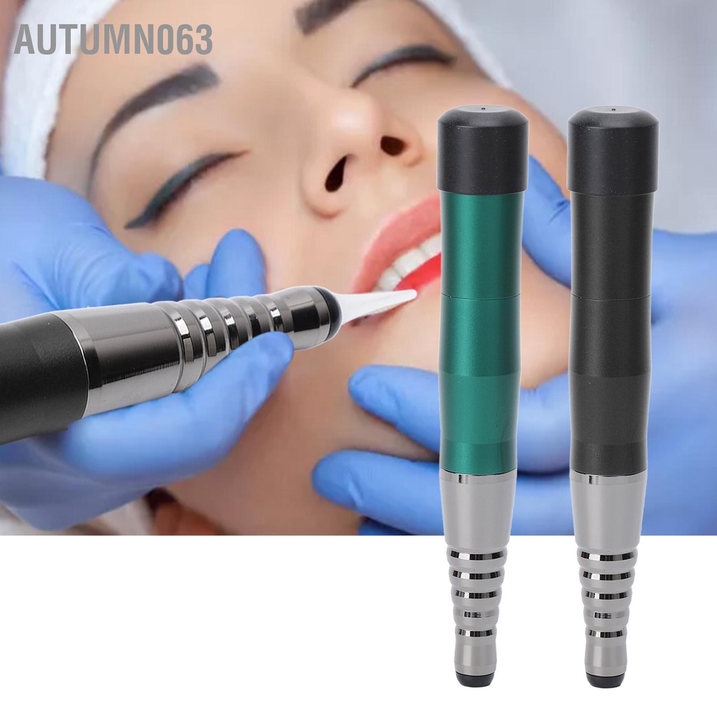 Autumn063 Máy Microblading Hợp Kim Nhôm 3 Bánh Răng Bán Thường Trực Trang Điểm Xăm Bút Kẻ Lông Mày Mắt Môi Phích Cắm US 100‑240V