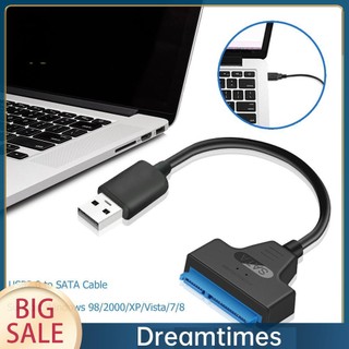 Cáp Chuyển Đổi usb 2.0 Sang sata 22pin 1.vn Cho Ổ Cứng hdd ssd 2.5in