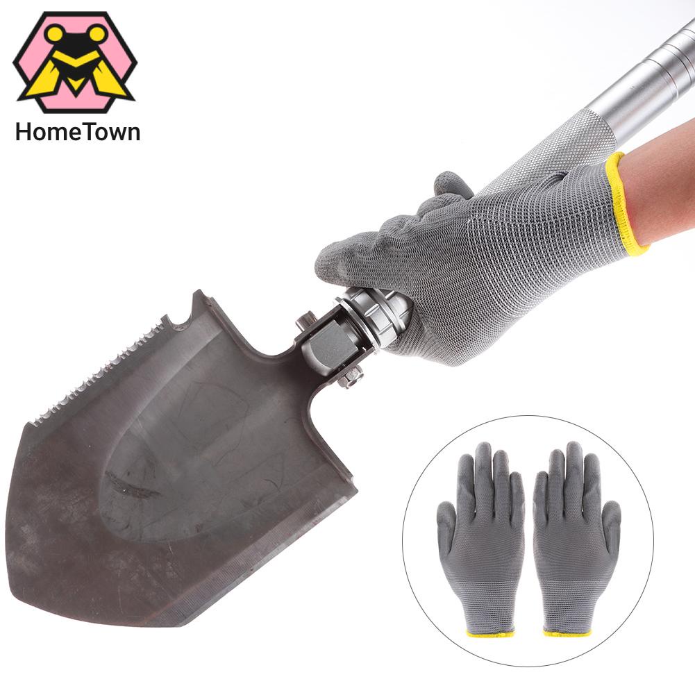 Găng Tay Da pu Bảo Vệ An Toàn Khi Lái Xe / Làm Vườn Màu Xám