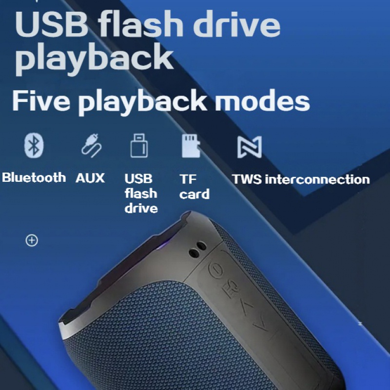 Loa bluetooth Không Dây Âm Thanh Siêu Trầm Chống Thấm Nước Chất Lượng Cao