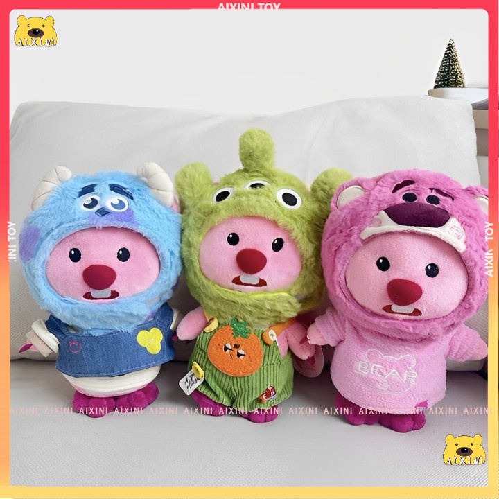 ⚡SẴN⚡ Gấu bông Pororo Chú chim cánh cụt nhỏ Gấu bông Hải ly hồng Gấu bông Pororo Loopy đánh yêu