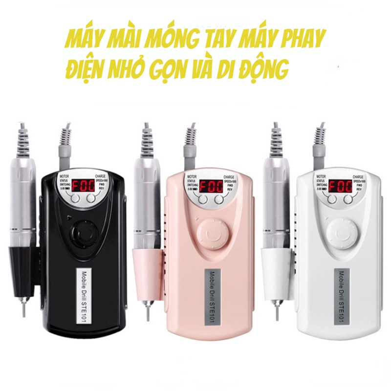 Máy mài móng tích điện STE 101
