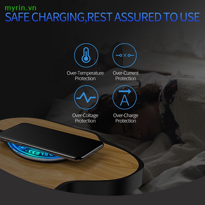 Đế Sạc Không Dây Hình Tròn Ma Thuật myrin