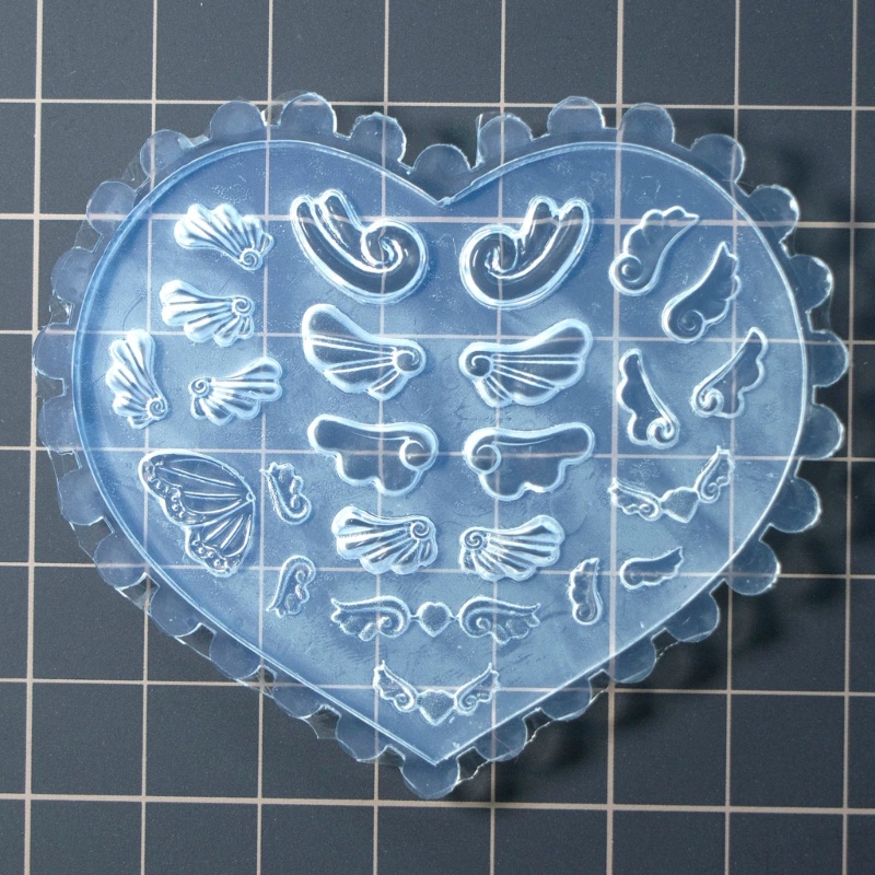 California Khuôn silicone Dập Nổi Hình Bướm 3d Trang Trí Móng Tay Nghệ Thuật