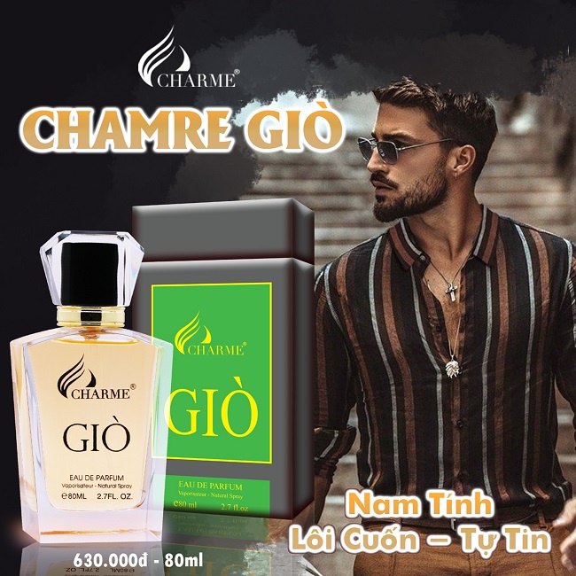 Nước hoa nam Giò - HIỆN ĐẠI, NHẸ NHÀNG VÀ NAM TÍNH  - Nước hoa chính hãng