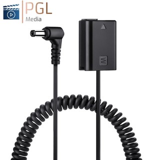 Pin ảo fw50, dummy fw50 dùng cho máy ảnh sony alpha, đầu vào dc np-fw50