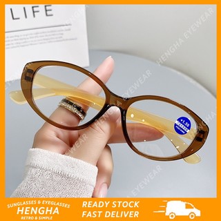 Kính Đọc Sách Mắt Mèo Hình oval hd Thời Trang Phương Tây