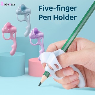 Viết silicone mềm màu kẹo đơn giản chỉnh sửa tư thế cầm bút viết đúng tư thế