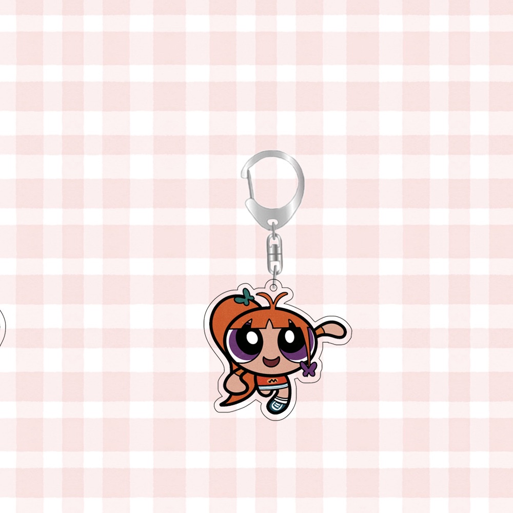 Móc Chìa Khóa Hình Các Nhân Vật Hoạt Hình kpop Jeanans powerpuff Daniel minji hanni haerin hyein