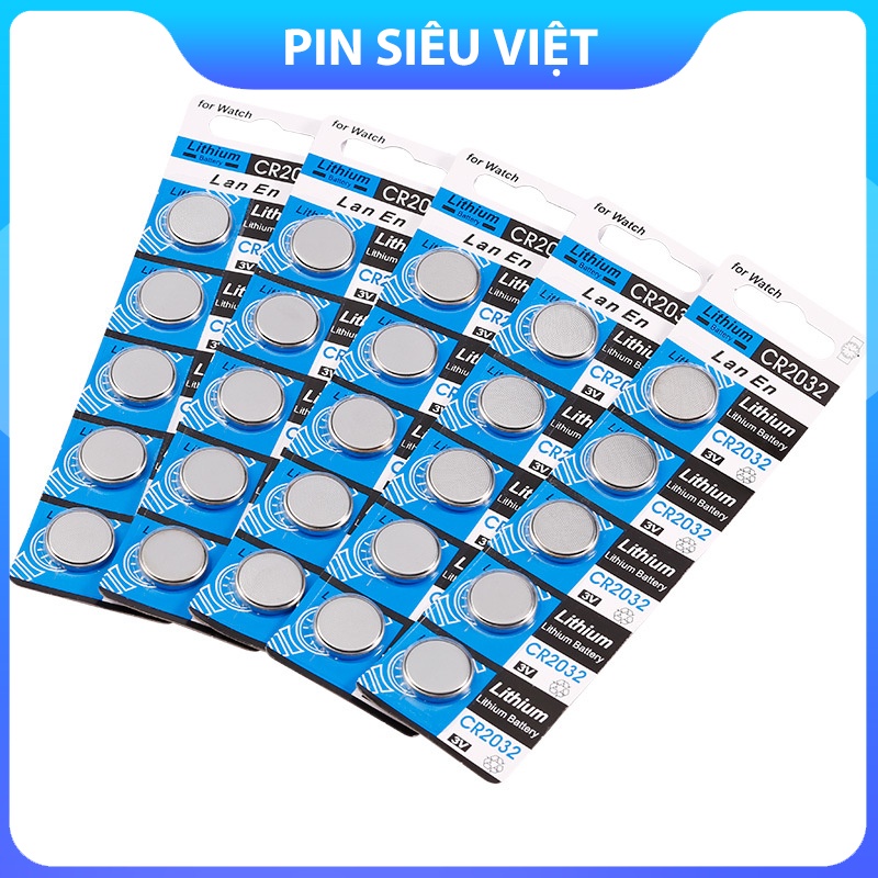 Pin cúc áo lithium 3v - Pin Siêu Việt