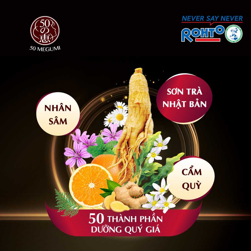 Hộp 5 Gói Dầu Gội 50 Megumi Giảm Rụng Tóc Cho Tóc Yếu Hair Fall Control Shampoo 7ml/gói