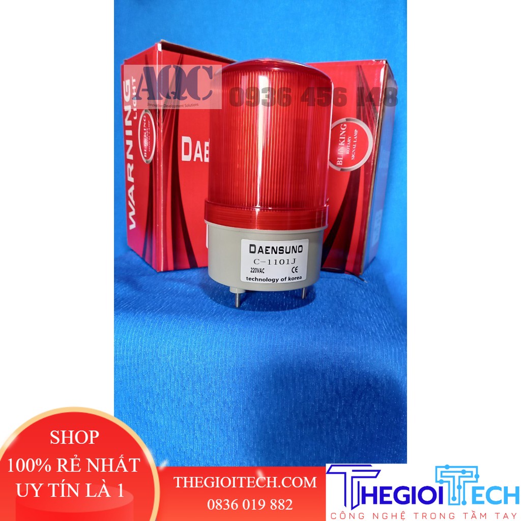 Đèn quay có còi 1101J 220V