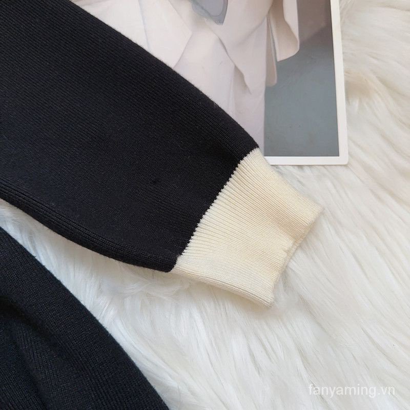 Đầm sweater Thời Trang Thu Đông Xinh Xắn Cho Bé Gái yqws