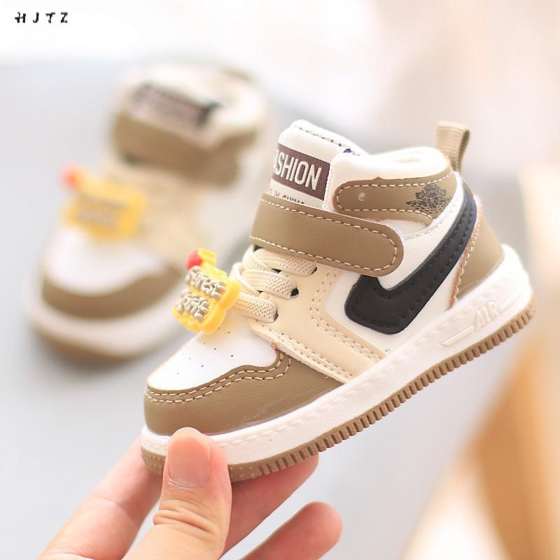 Giày Thể Thao Đế Mềm Chống Trượt Thoáng Khí Thời Trang Cho Bé