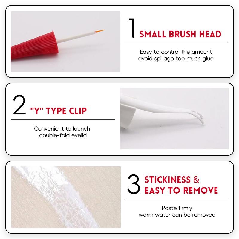 Derf Keo Dán Lông Mi Giả derf Lâu Trôi Chống Thấm Nước Nhanh Khô 12g