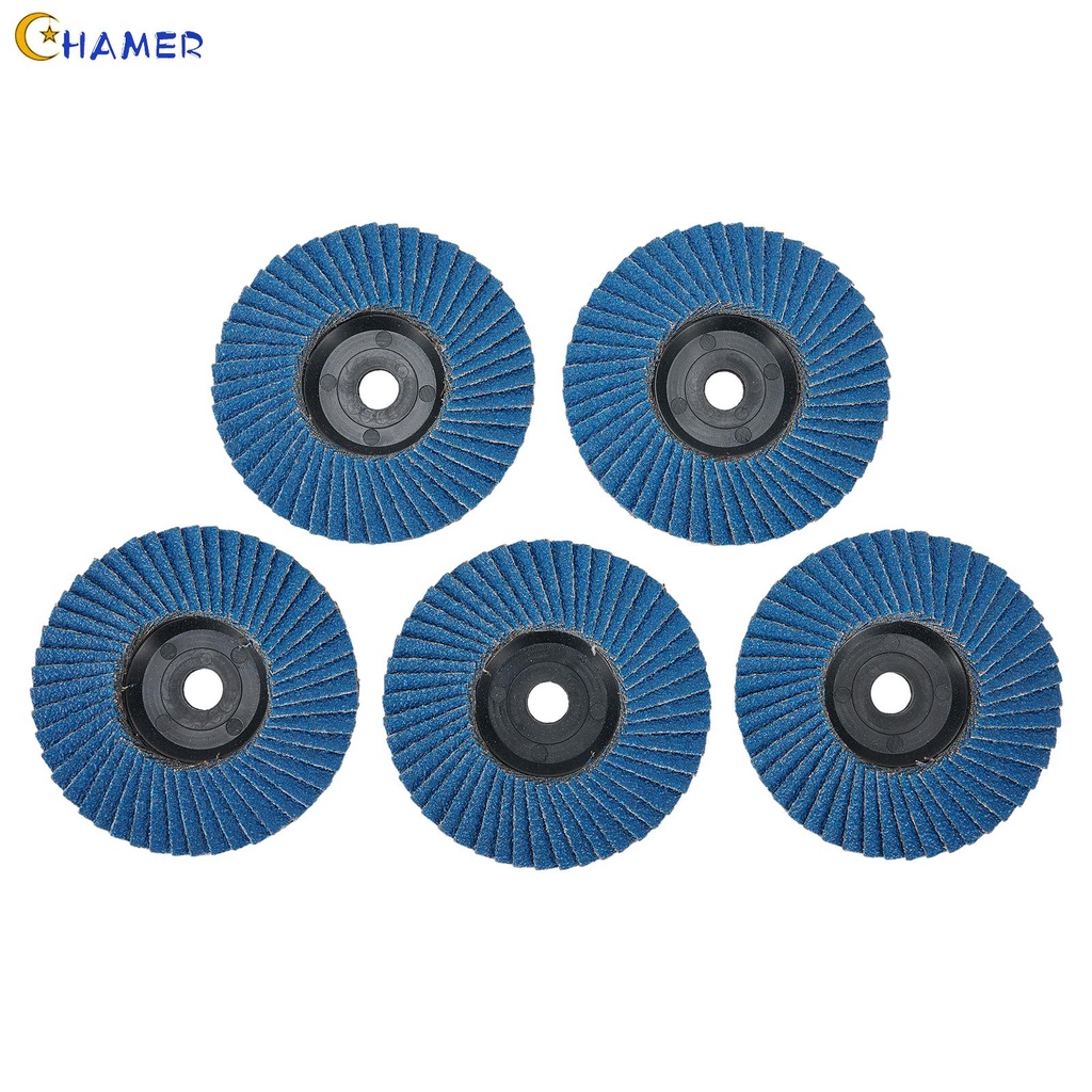 Bộ 5 Đầu Mài 75mm Bằng Đá Zirconia 3 inch 40-120 grits