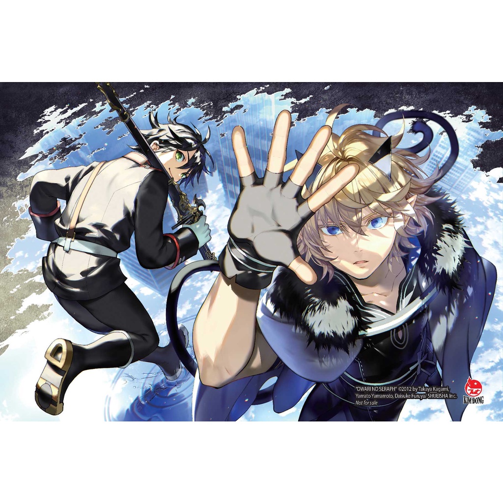 Sách Seraph Of The End - Thiên Thần Diệt Thế - Tập 26 - Tặng Kèm Postcard