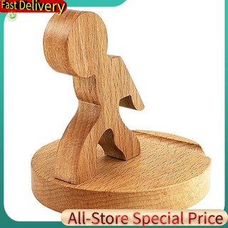 Mobile giá đỡ điện thoại bằng gỗ để bàn tiện dụng