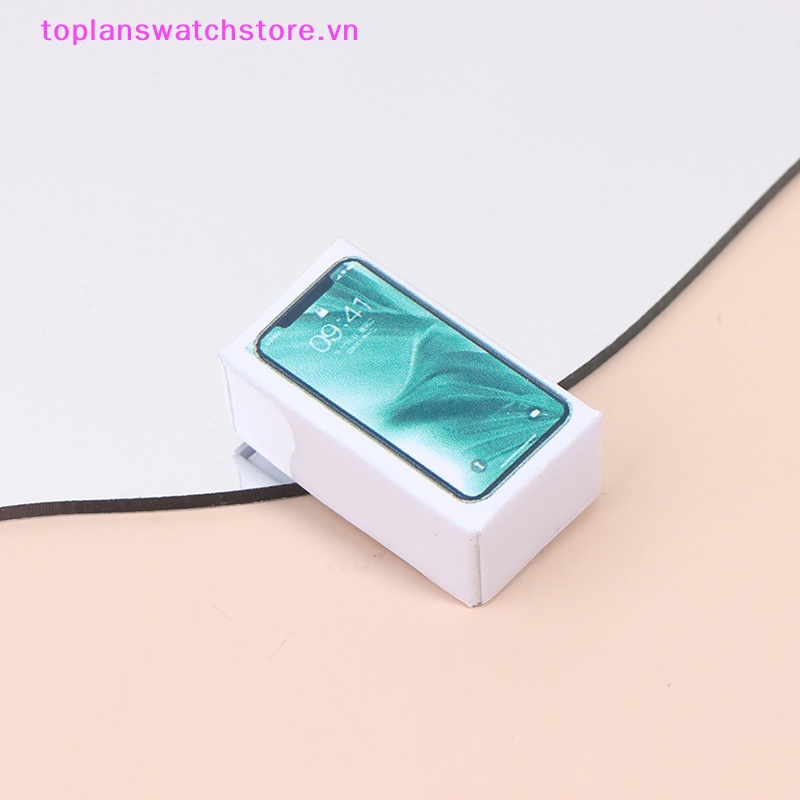 Mô Hình Điện Thoại Di Động Mini Tỉ Lệ 1: 12 Trang Trí Nhà Búp Bê vn