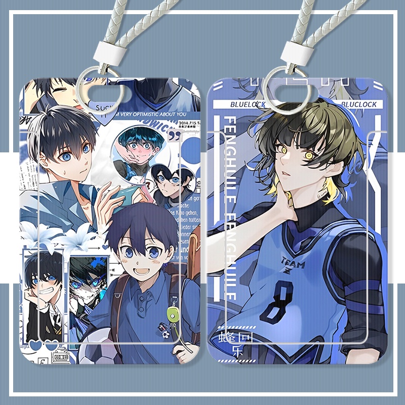 BLUE LOCK/>Thẻ xe buýt/Thẻ sinh viên/Thẻ truy cập/Thẻ làm việc/Dây cổ/Thẻ ID