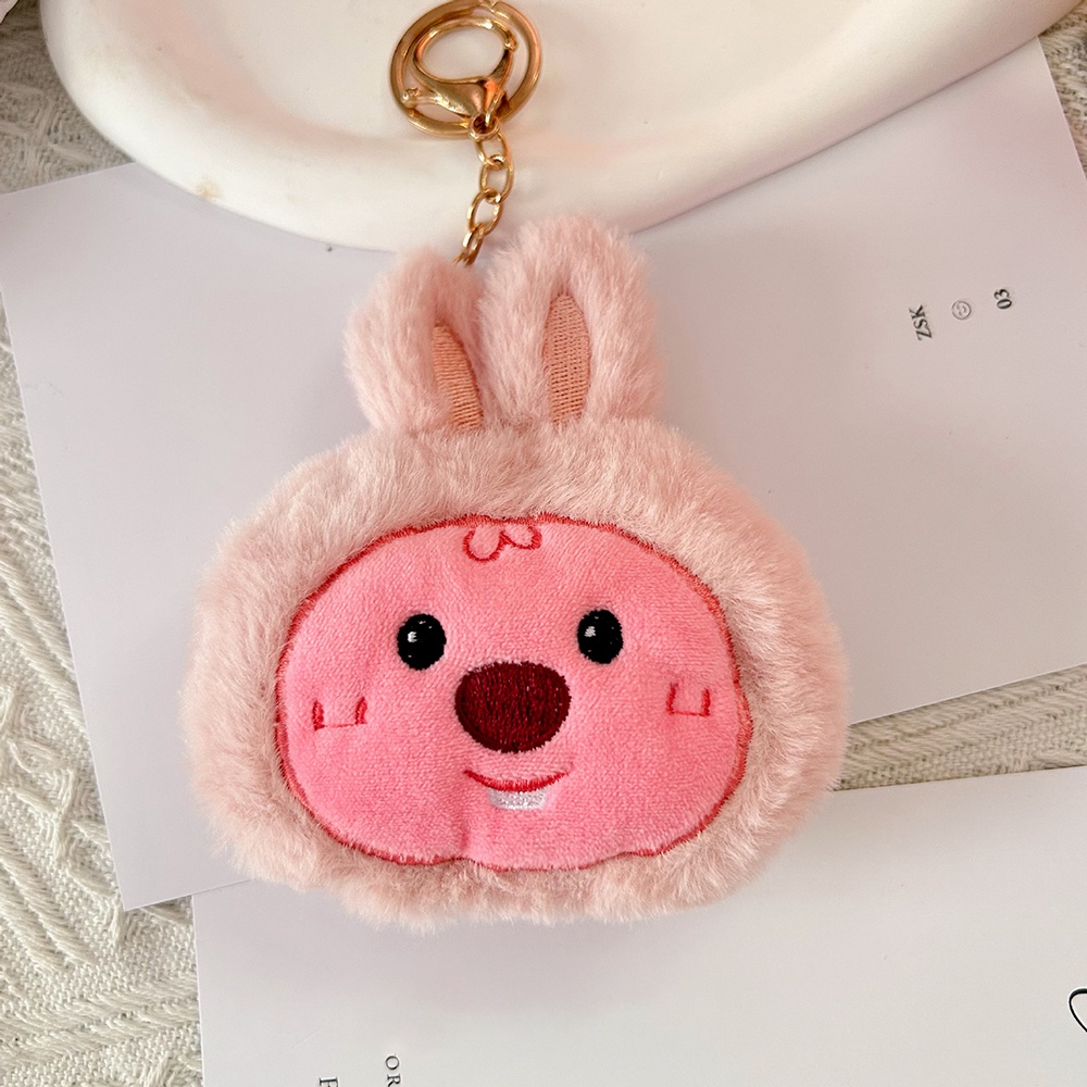 Móc Khóa Hình Búp Bê Nhồi Bông Đáng Yêu