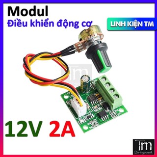 Mạch Điều Khiển Tốc Độ Động Cơ PWM 2A 12V