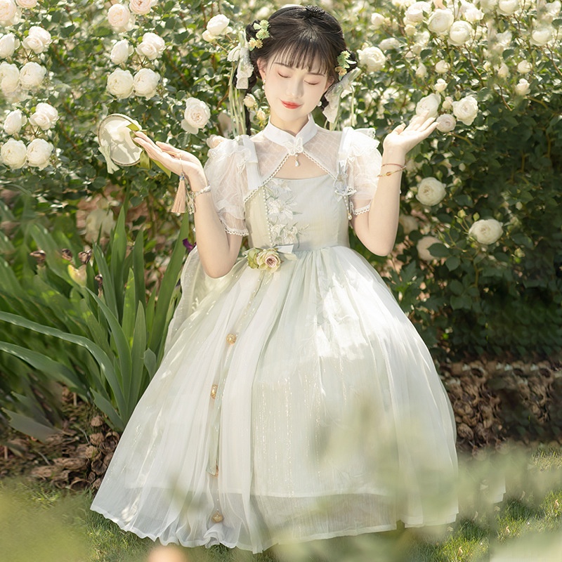 Đầm lolita Phong Cách Thời Trang Trung Hoa Dễ Thương Xinh Xắn 6743