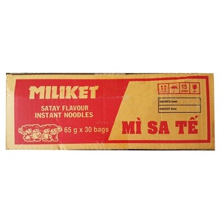 Combo 5 Gói Mì Miliket 65g gói giấy