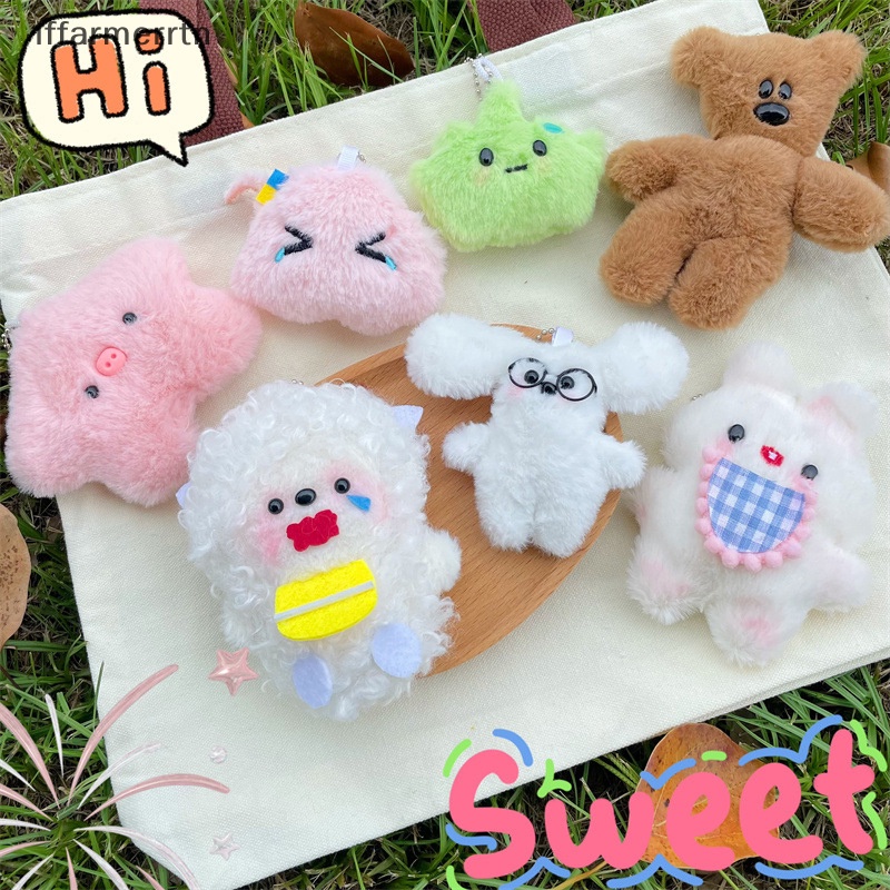 Iff Móc Khóa Gấu Nhồi Bông Mềm Mại Dễ Thương Thời Trang Làm Quà Tặng Sinh Nhật Cho Bé Gái