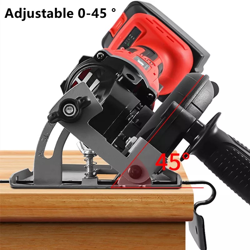 Giá Đỡ Đế Máy Mài Cắt Cầm Tay, Bộ Chuyển Đổi Máy Mài Thành Máy Cưa Bàn Góc 45 Độ