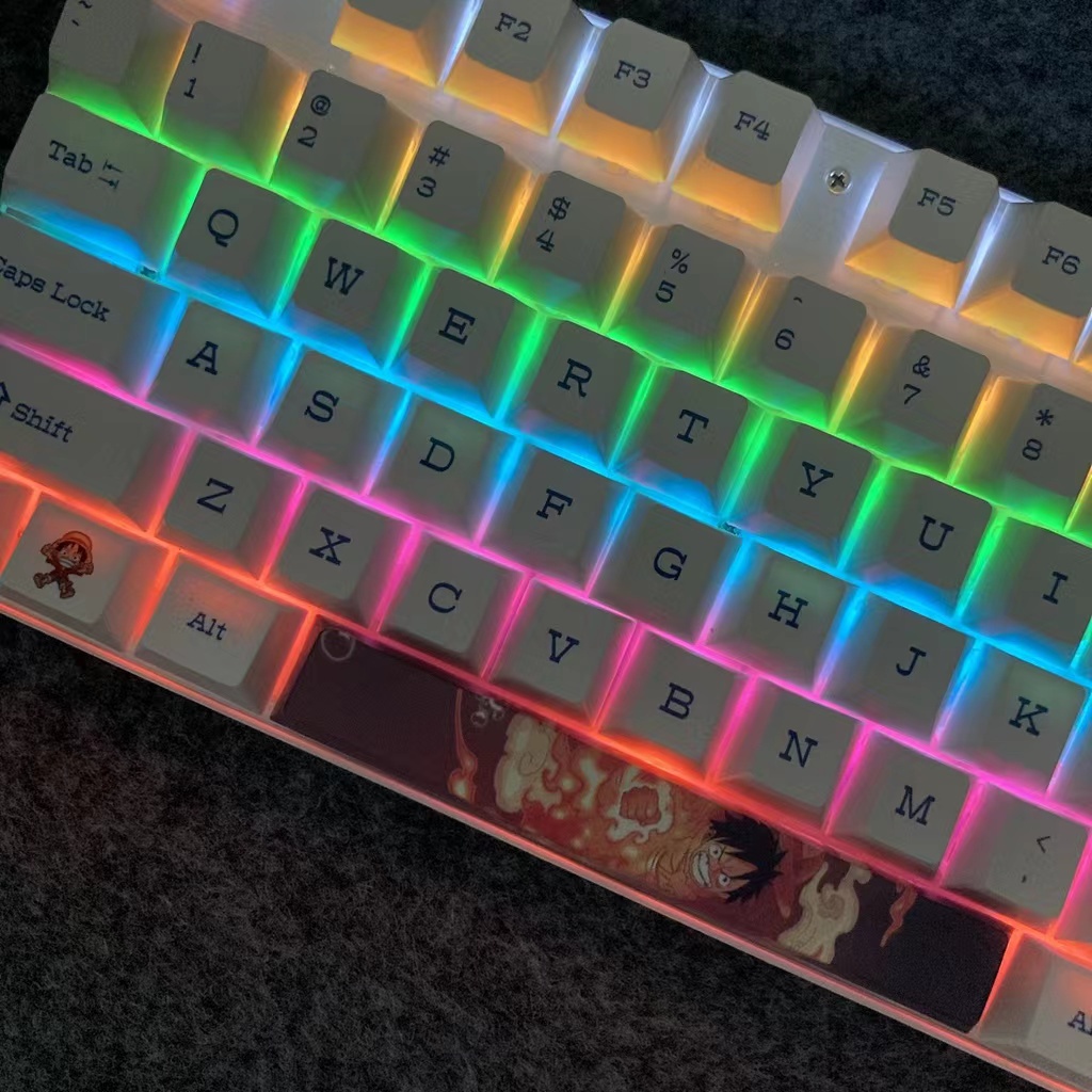 Pbt Set 120 Bàn Phím Cơ Và Bàn Phím Cơ Họa Tiết one piece luffy