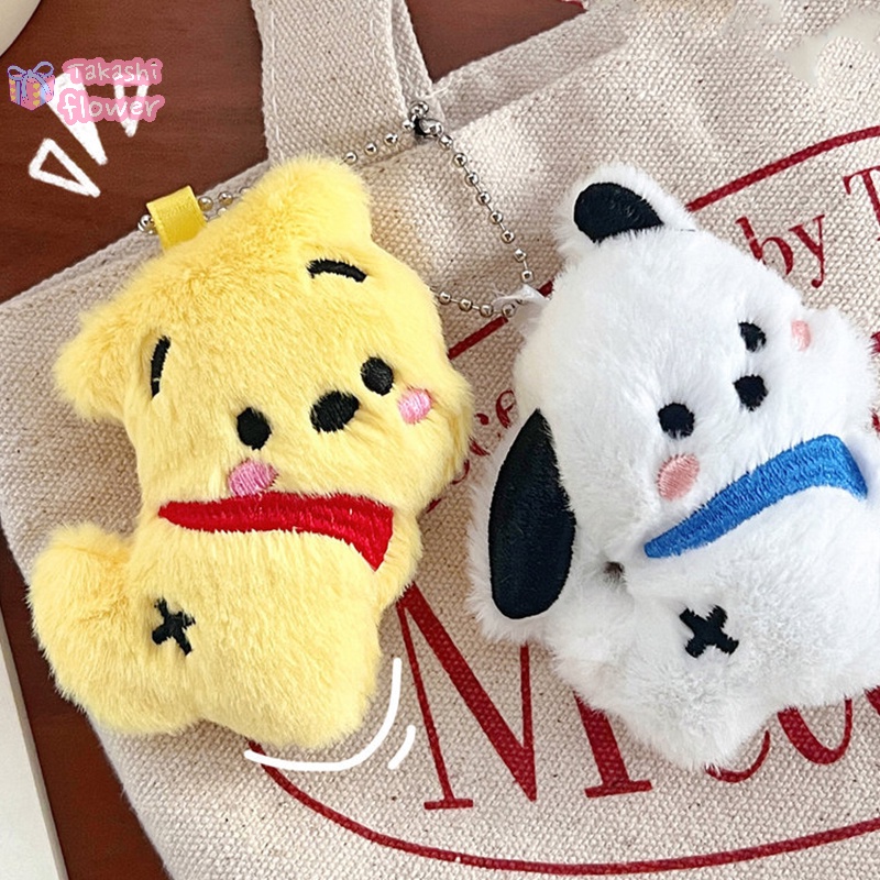 Móc Khóa Hình Gấu pooh / winnie / Gấu pooh / Mèo hello kitty Nhồi Bông Dễ Thương Làm Quà Tặng Cho Bé