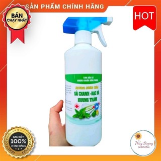 Xịt phòng đuổi muỗi kháng khuẩn tinh dầu thiên nhiên sả chanh
