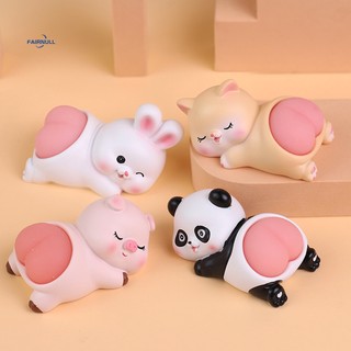FAIRNULL Đồ Trang Trí Động Vật Hoạt Hình Làm Chơi Nắn Bóp Đàn Hồi Giảm Căng Thẳng