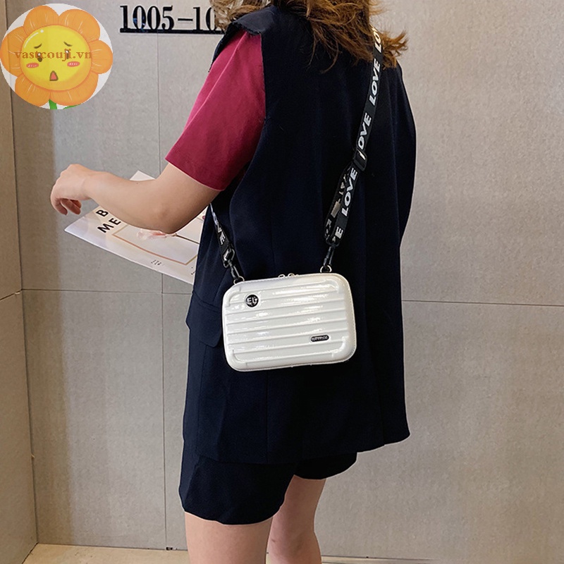Vastji Túi Đeo Chéo Hình Vali mini Cầm Tay Thời Trang Cá Tính Cho Nữ vn