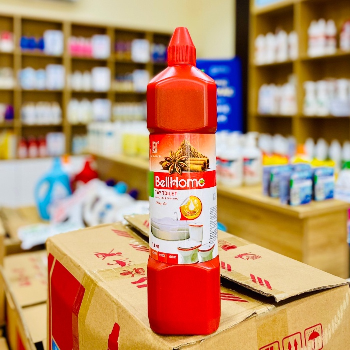 Tẩy Bồn Cầu Bell Home Hương Quế 1KG - Tẩy Toilet Công Nghệ Sinh Học Chiết Xuất Thiên Nhiên Sạch Khuẩn Mùi Thơm Dễ Chịu