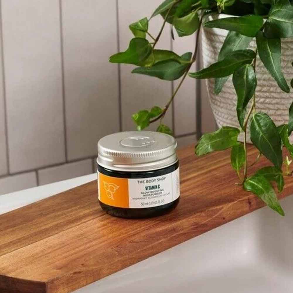 The Body Shop Edelweiss Day Cream/The Body Shop Vitamin C Brightening Moisturizing Cream 50ml